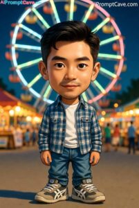 Cartoonize Your Picture in Bigger Head with Grok - Free Ai Prompt