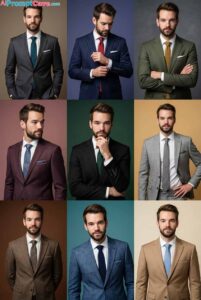How to Create Nine Portraits of Yourself in Suit - Free Ai Prompt