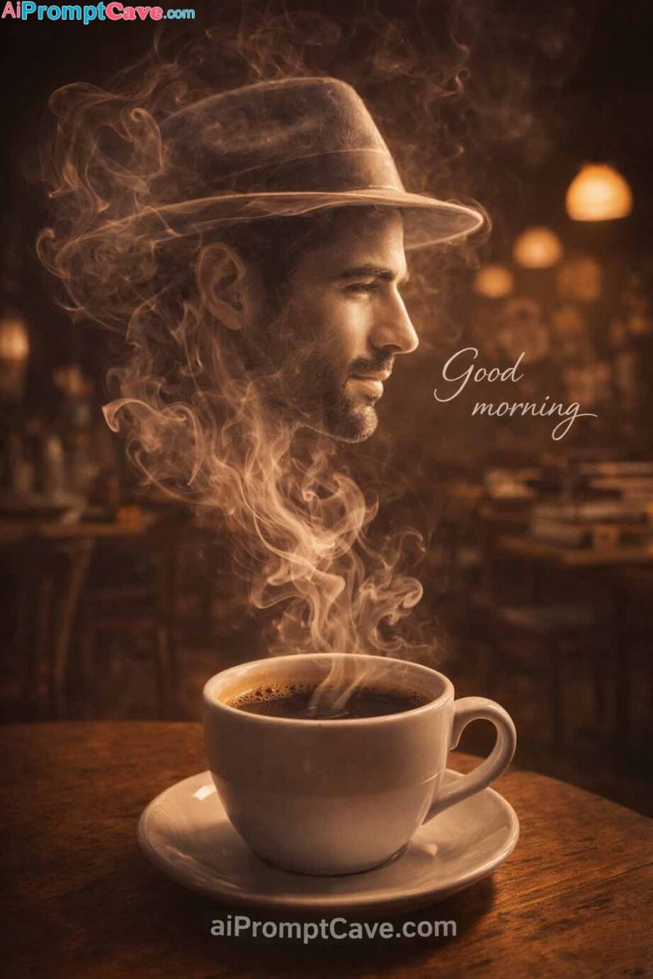 Your Profile Picture Consists of Steam - Free Ai Image Prompt