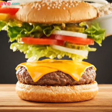 aiPromptCave.com : Build Burger with Ai for Restaurant Ads Free ai video prompt