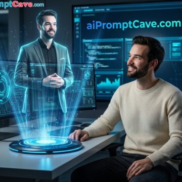 Futuristic Hologram of myself Scene AI Prompt Cinematic Sci-Fi Portrait - Free Ai Prompt