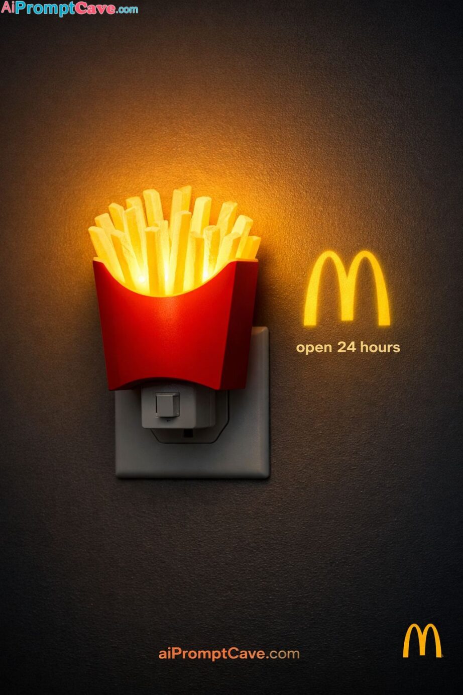 How to Create a Creative Restaurant ad by Ai Prompt - McDonald’s Example - Free Ai Prompt