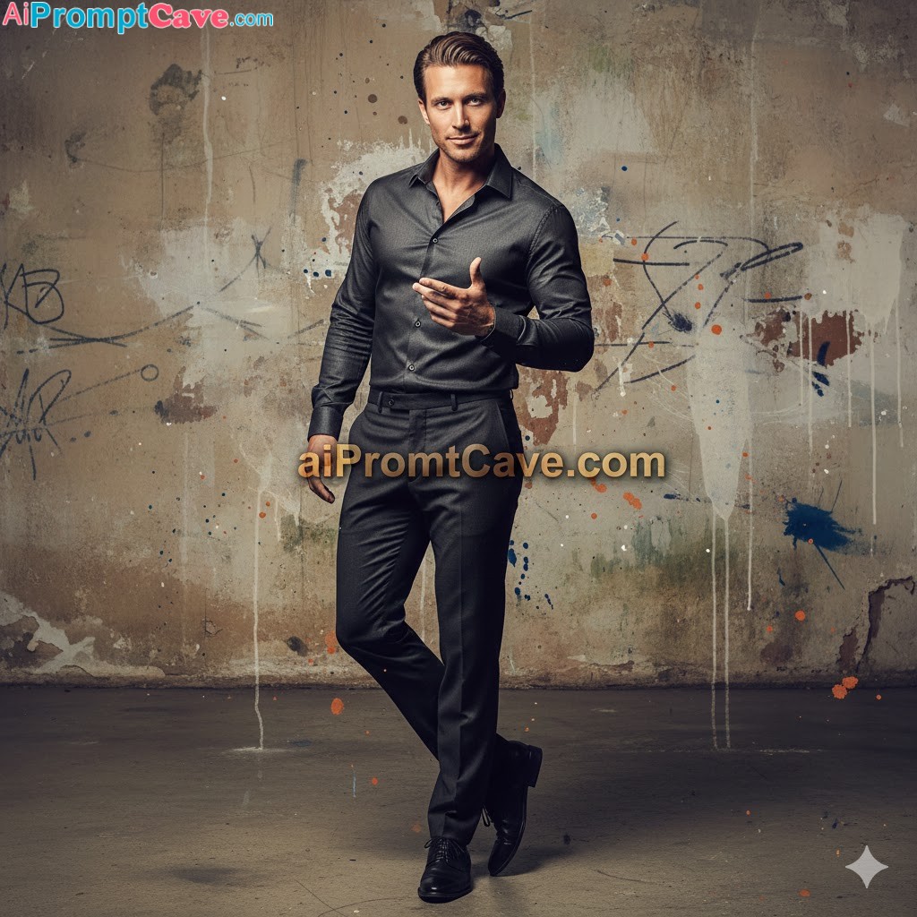 How to Make Your Photo confident, charismatic and magnetically self-assured - Free Ai Prompt