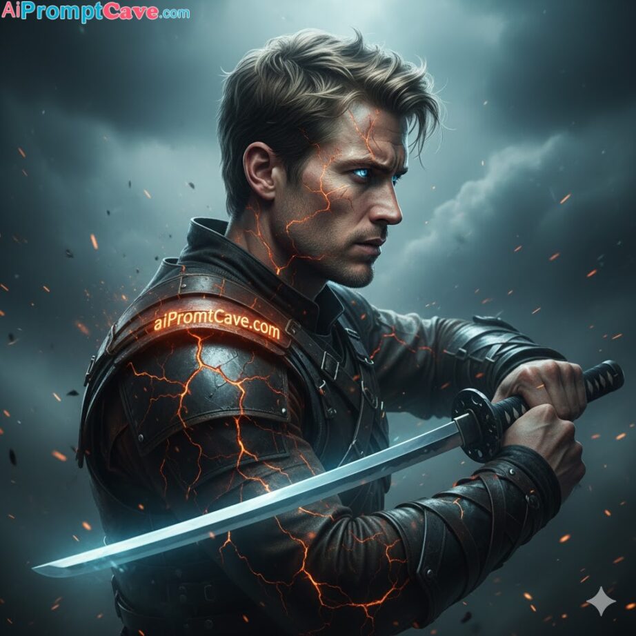 How to Make my Photo looks like a Fire Warrior - Free Ai Prompt