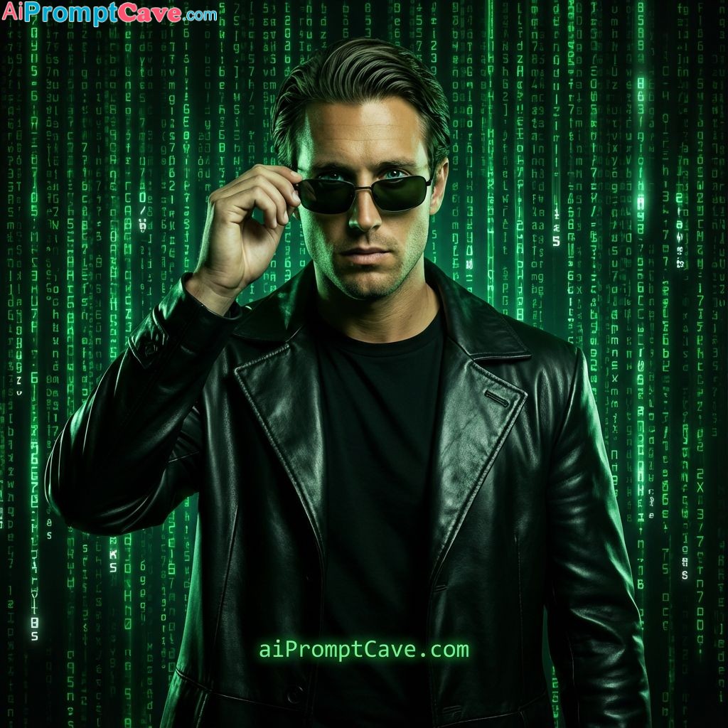 How to Make your Photo Like a Matrix Movie Star - Free Ai Prompt Library