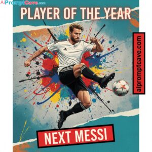 How to Make your Photo as a Popular Football Player Poster - Free Ai Prompt copy
