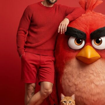 How to Make your Photo with Red Angry Bird - Free Ai Prompt