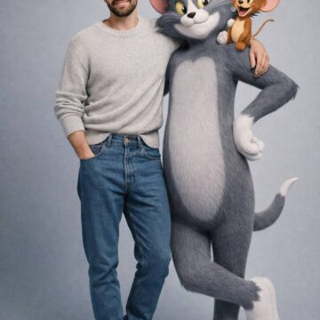How to make a photo of you with Tom and Jerry - Free Ai Prompt
