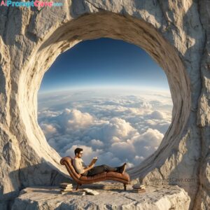 How to make your Photo look like you are sleeping on the cloud - Free Ai Prompt Library