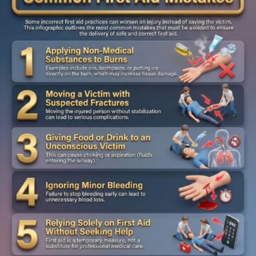 Common First Aid Mistakes Design - Free Ai Prompt