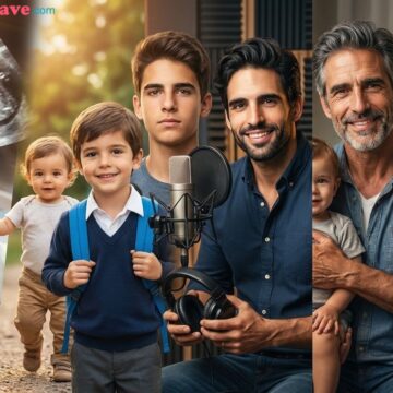 Free Ai Prompt Make a One Design of You in Multiple Ages - Emotional Life Journey Collage