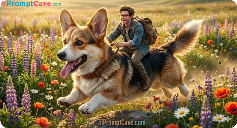Epic Giant Dog Adventure Scene Prompt – Free Ai Prompt Epic Giant Dog Adventure Scene Prompt - Free Ai Prompt