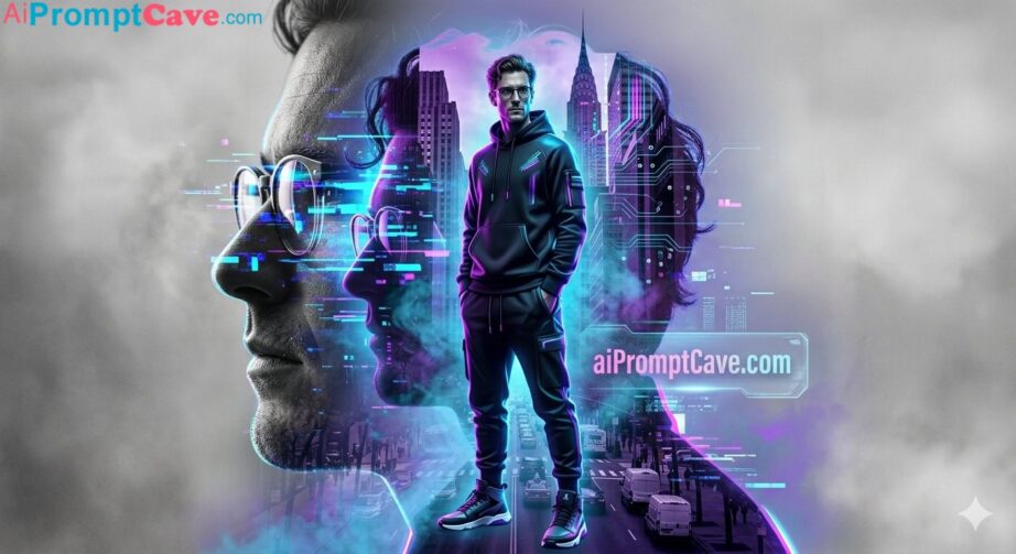 Futuristic Cyberpunk Double Exposure Portrait Prompt Using Free Ai Prompt Futuristic Cyberpunk Double Exposure Portrait Prompt Using Free Ai Prompt