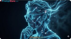 Futuristic Neon Wireframe Man Portrait Prompt - Free Ai Prompt Futuristic Neon Wireframe Man Portrait Prompt - Free Ai Prompt