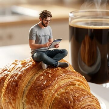 Miniature Man Breakfast Scene Prompt - Free Ai Prompt