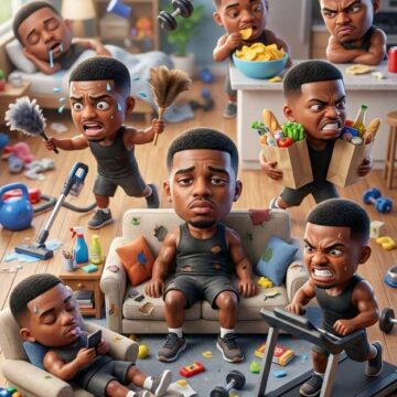 3D Chaotic Chibi Apartment Meme - Free Ai Prompt