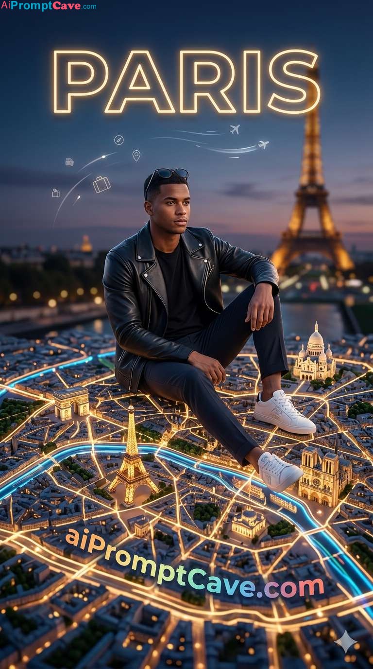 Cinematic Paris 3D Travel Poster Marketing ad Prompt – Free Ai Prompt Cinematic Paris 3D Travel Poster Marketing ad Prompt - Free Ai Prompt