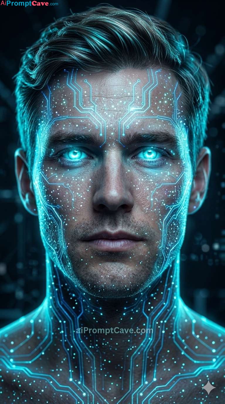 Convert your Photo into Cyber Neural Portrait - Free Ai Prompt