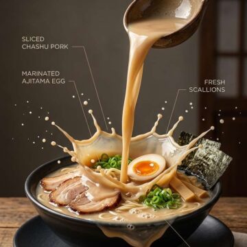 Food Splash Photography Prompt - Cinematic Liquid Pour Shot - Free Ai Image Prompt
