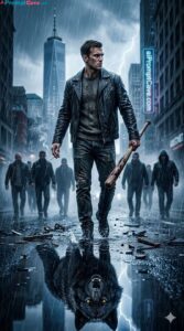 How to Be in Cinematic Gangster Wolf Transformation Storm - Free Ai Prompt