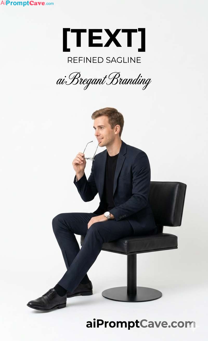 How to Be in Minimalist Luxury Fashion Studio Portrait Marketing Ad - Free Ai Prompt