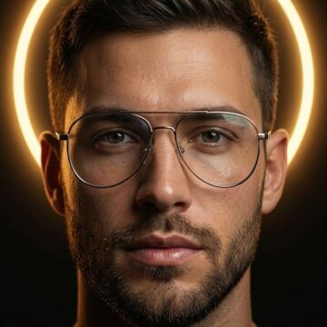 How to Create a Cinematic Portrait Golden Halo - Free Ai Prompt