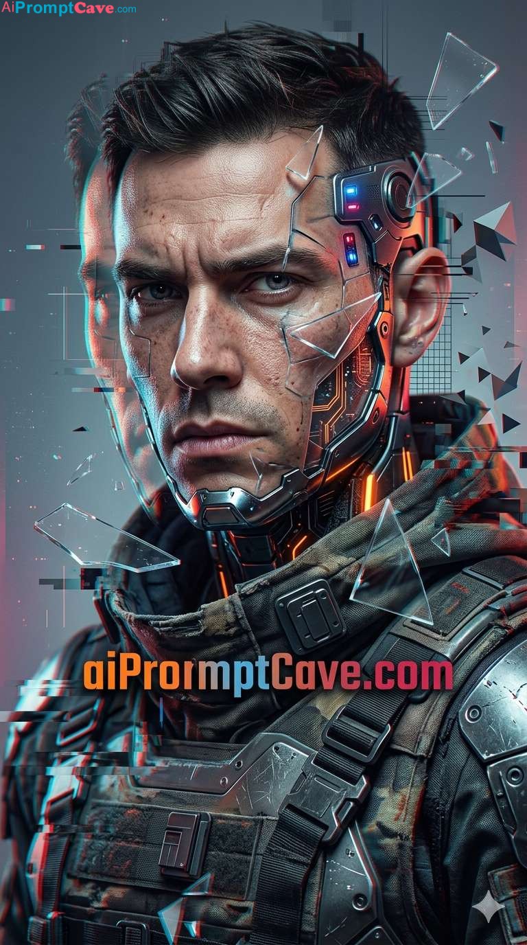 How to Design Cyberpunk Glitch Futuristic Portrait – Free Ai Prompt How to Design Cyberpunk Glitch Futuristic Portrait - Free Ai Prompt