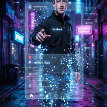 How to Design Cyberpunk Social Media Interface of your Profile Picture - Free Ai Prompt