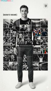 How to Design Elite Sports Mosaic Portrait Poster - Free Ai Prompt