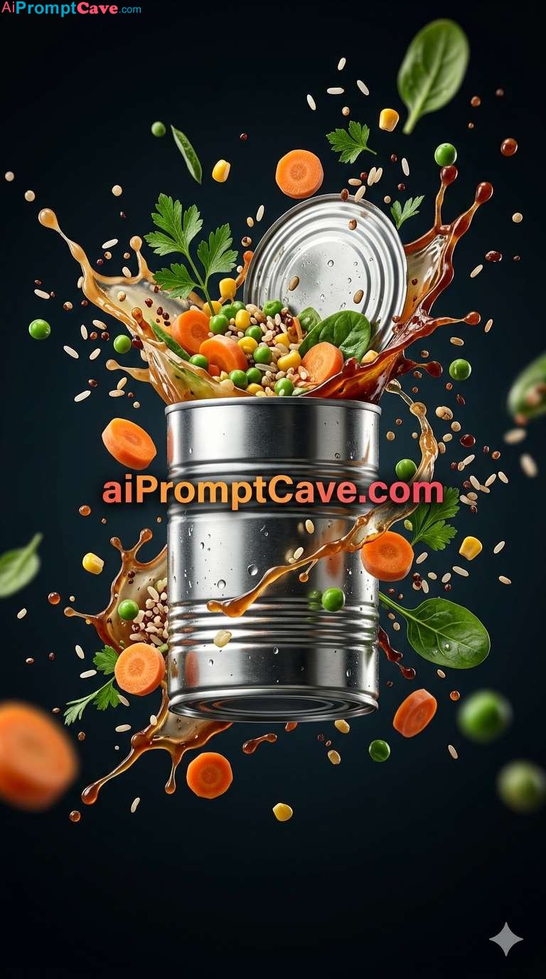 How to Design Exploding Food Can Commercial Shot – Free Ai Prompt How to Design Exploding Food Can Commercial Shot - Free Ai Prompt