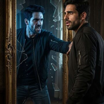 How to Portrait your Image as Evil Mirror Reflection Horror Scene - Free Ai Prompt