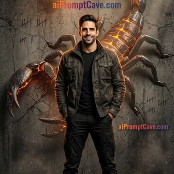 How to Prompt Scorpion Crown Warrior Cinematic Portrait - Free Ai Prompt