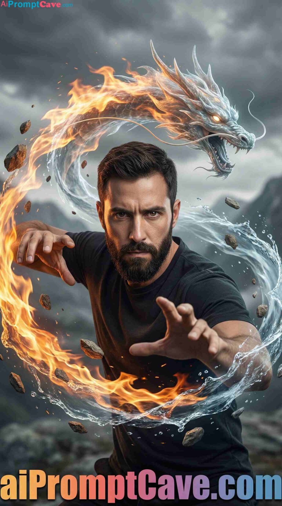 How to Put Your image with Elemental Dragon Monster – Free Ai Prompt How to Put Your image with Elemental Dragon Monster - Free Ai Prompt