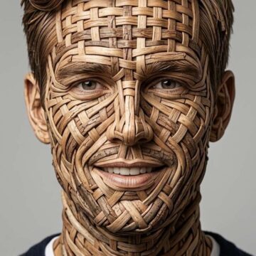 How to Turn your Photo into Wooden Twig Portrait - Free Ai Prompt