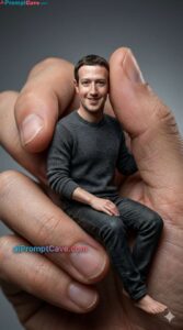How to be a Miniature Man Macro Hand Portrait - Free Ai Prompt