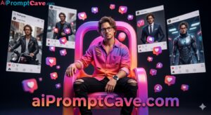 Instagram King Throne Portrait - Free Ai Image Prompt