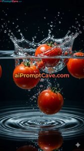 Marketing Ad : How to Design Tomatoes Splash in Water Macro Shot - Free Ai Prompt Marketing Ad How to Design Tomatoes Splash in Water Macro Shot - Free Ai Prompt