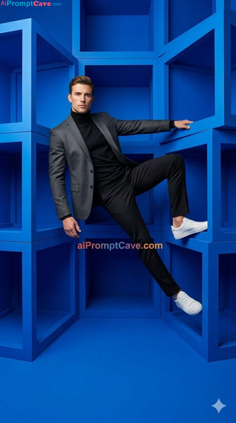 Men Fashion Color Box Photo Shoot Prompt – Free Ai Prompt Men Fashion Color Box Photo Shoot Prompt - Free Ai Prompt