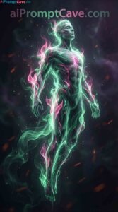 Mystical Energy Man Cyber Fantasy - Free Ai Prompt Mystical Energy Man Cyber Fantasy - Free Ai Prompt