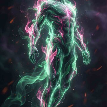 Mystical Energy Man Cyber Fantasy - Free Ai Prompt