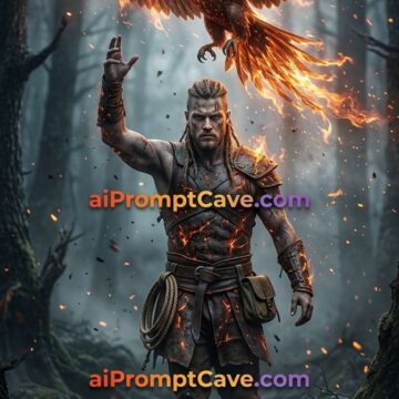 Phoenix Warrior Fantasy Prompt - Free Ai Prompt