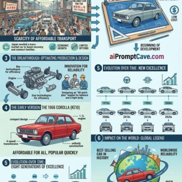 Professional Infographic Tutorial Poster for any Product - Free Ai Image Prompt