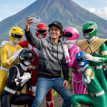Take Selfie with Power Rangers - Free Ai Prompt