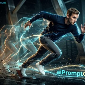Take a Picture as Sprinter Energy Burst - Free Ai Prompt