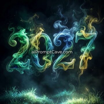 2027 Smoke Logo Prompt - Free Ai Image Prompt