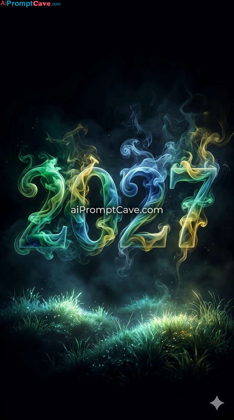 2027 Smoke Logo Prompt - Free Ai Image Prompt
