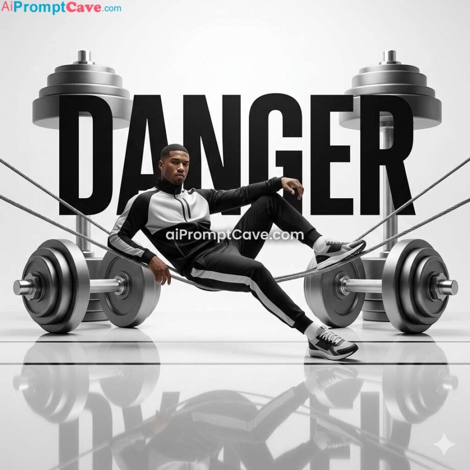 Avant-Garde Mens Sportswear Campaign Ad – Free Ai Image Prompt Avant-Garde Mens Sportswear Campaign Prompt - Free Ai Image Prompt