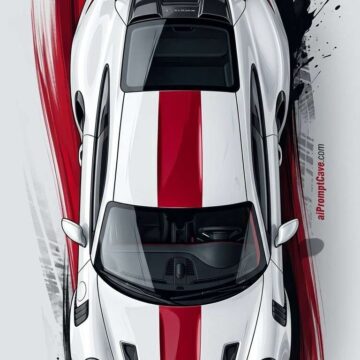 Cinematic Sports Coupe Poster Prompt - Free Ai Image Prompt