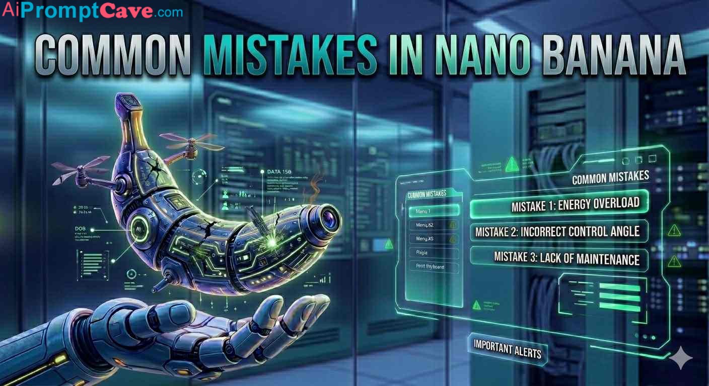 Common Mistakes in Nano Banana Tool