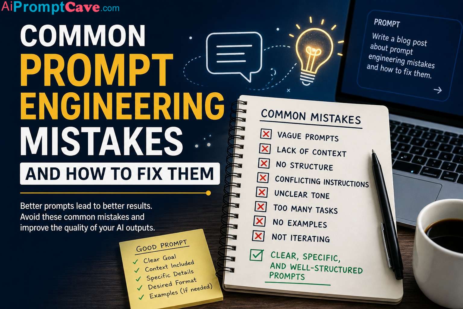 Common Prompt Engineering Mistakes and How to Fix Them